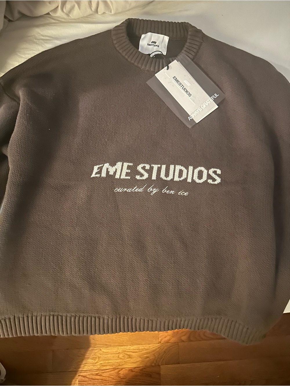 EME STUDIOS Master Fawn Knit Sweater
